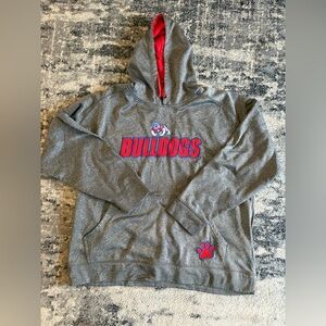 Fresno State Bulldogs Hoodie Sweatshirt 2XL like new